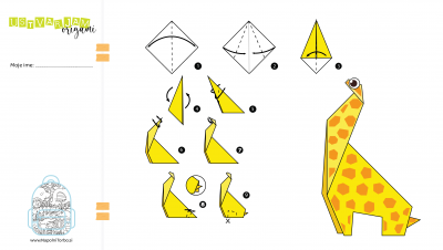 OrigamiŽirafa
