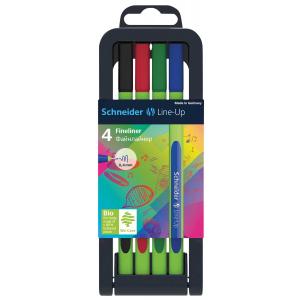 Flomaster fineliner SCHNEIDER 0,4 4/1