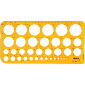 Šablona Rotring krogi