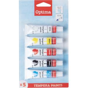 BARV. TEMPERA OPTIMA 5*12ML BLISTER