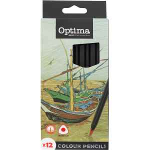 Barvice OPTIMA trikotne 12/1 karton