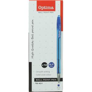 Kemični svinčnik Optima TB 401 moder