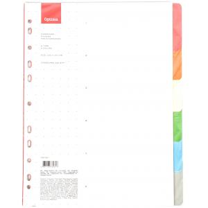 Pregradni karton A4, barv. karton 6 barv