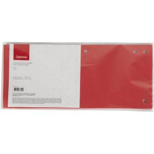 Pregradni karton 240x105mm rdeč 10/1