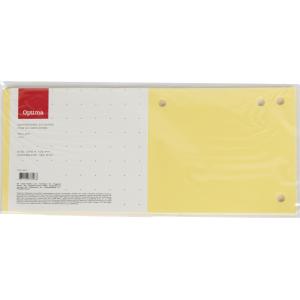 Pregradni karton 240x105mm rumen 10/1