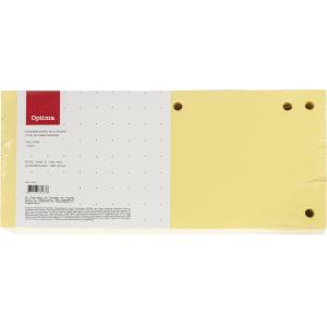 Pregradni karton 240x105mm rumen 100/1