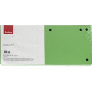 Pregradni karton 240x105mm zelen 100/1