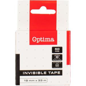 Lepilni trak 19 mm x 33 m nevidni, 50mic