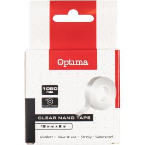 Lepilni trak Optima 18mmx2M obojestransk