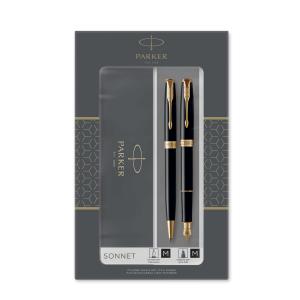 SET PARKER SONNET DUO (FP+BP) ČRNA GT