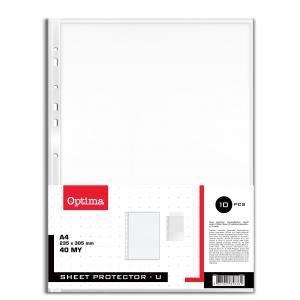 Ovojnica-U mapa, 11 lukenj, 40mik 10 kos