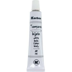 BARV. TEMPERA KARBON 18ml 10/1 BELA
