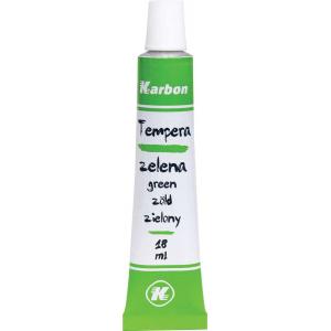 BARV. TEMPERA KARBON 18ml 1/10 ZELENA