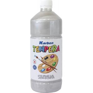 BARV. TEMPERA KARBON SREBRNA 1000ML