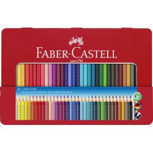 Barvice FABER-CASTELL, grip 36/1 kovina
