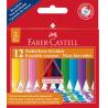 Barvice voščene FABER-CASTELL grip 12/1