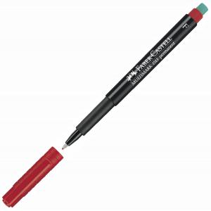 Marker Faber-Castell OHP F rdeč