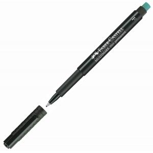 Marker Faber-Castell OHP F črn