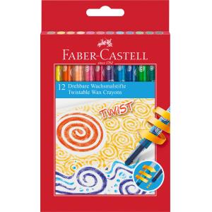 Voščenke Faber-Castell Twist 12/1