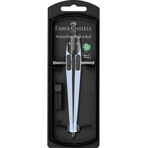 Šestilo faber-castell grip sky blue