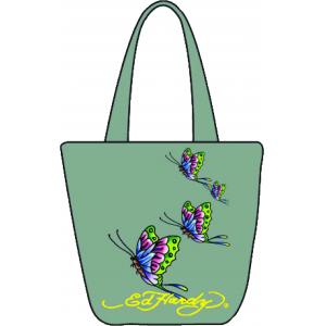 Nahrbtnik Ed Hardy Ness Butterflies