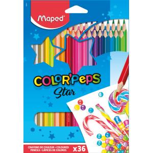 Barvice MAPED Color'peps Star 36/1