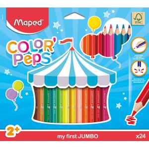 Trirobe barvice Maped Color'peps Maxi