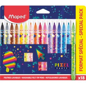 FLOMASTRI MAPED PIXEL PARTY 18/1 - KARTO