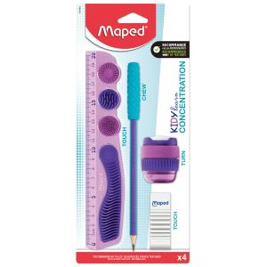 SET MAPED KIDYLEARN CONCEN LILA - BL