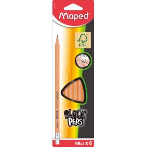 Grafitni svinčni Maped Black'peps z radi