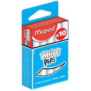 Kreda bela MAPED 10/1