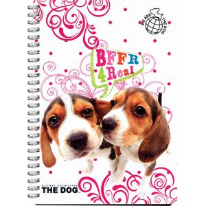 ZVEZEK ŠPIRALA TRDA THE DOG A51R 80L