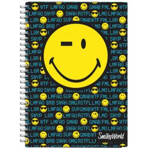 Špiralna beležka A6, SMILEY