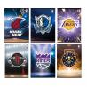 Zvezek A4, NBA karo (različni motivi)
