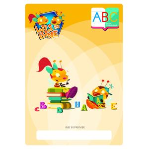 ZVEZEK LILI IN BINE A4 ABC