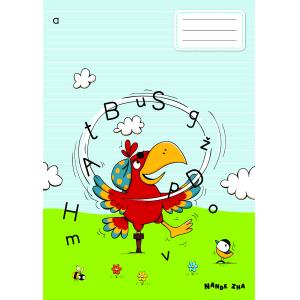 ZVEZEK NANDE ZNA A4 abc, male tiskane