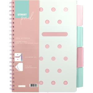 ZVEZEK ŠPIRALA S.PAD PINK A5 1R PR
