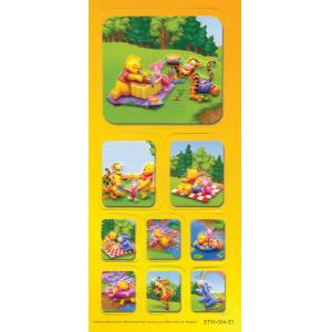 Nalepka 3D Disney Winnie the Pooh