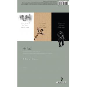 Skicirni blok kraf Creative A4 60L