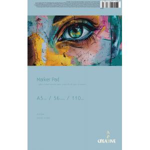 Blok za akrilne markerje Creative A3 36L