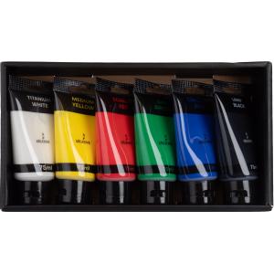Akrilne tempera barvice 6X75ML