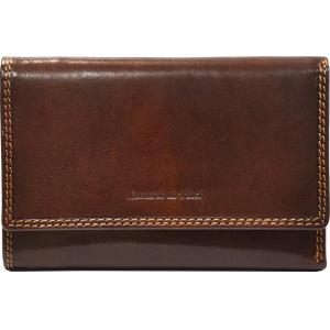 Usnjena denarnica ženska rjava