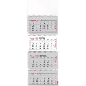 Koledar Štiridelni Špiralni Si/Rd 2026