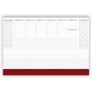 Koledar Podloga Pvc Zavih rdeča 2026