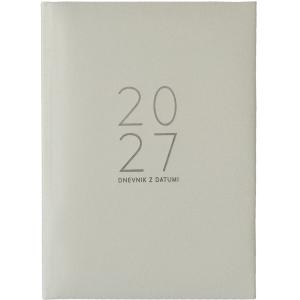 Dnevnik z datumi sparkle silver