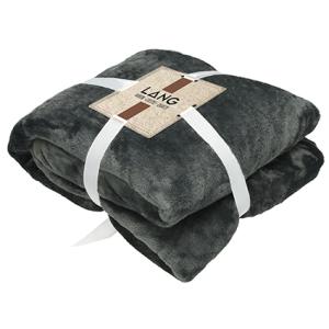 ODEJA DELUX SOFT 130X180CM ANTRACIT 260G