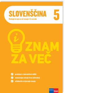 iZnam za več - Slovenščina 5