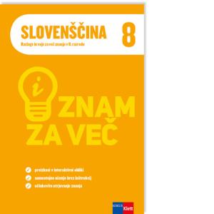iZnam za več - Slovenščina 8